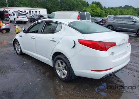 2013 Kia Optima Ex из США, поврежденный, VIN 5XXGN4A76DG194041